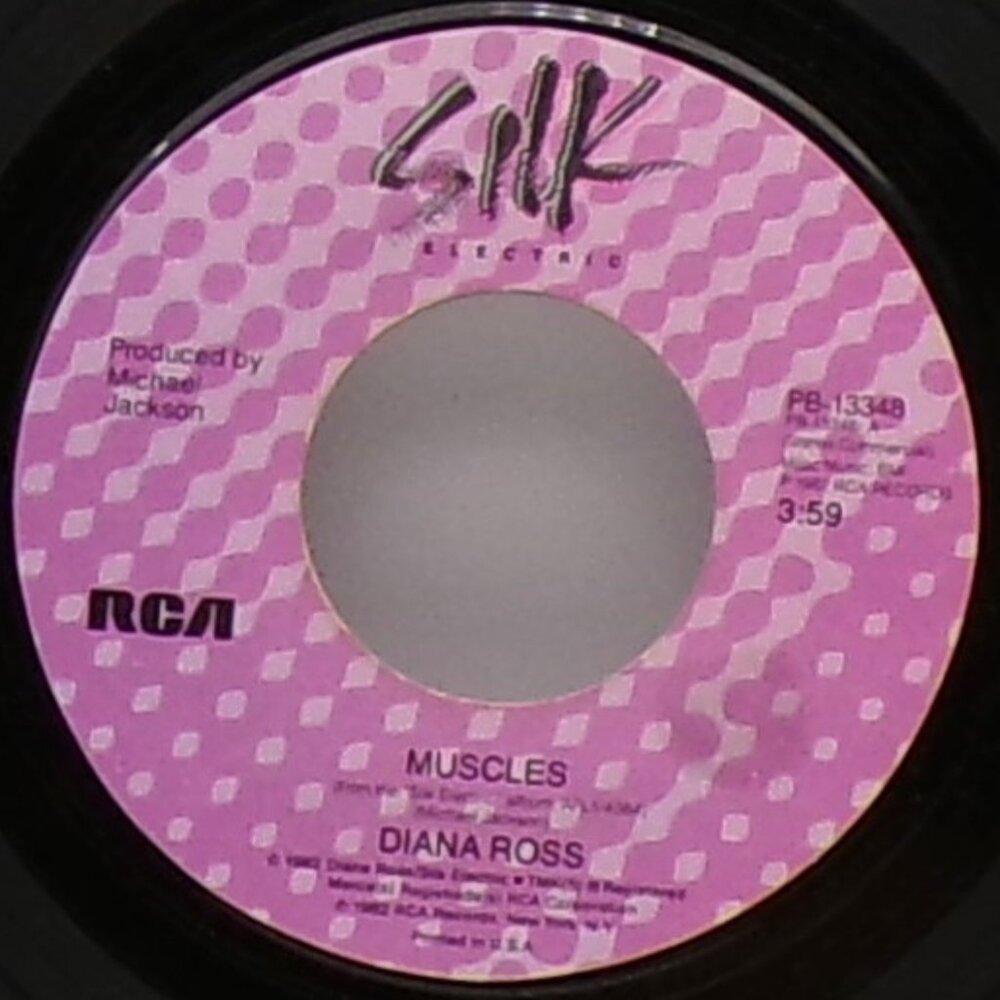 Muscles/I Am Me by Diana Ross 45 - Picture 6 of 7